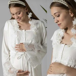 Nursing nightgown and Robe